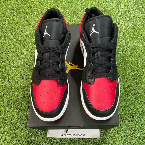 Air Jordan 1 low GS ‘Bred Toe’ - Picture 6 of 6